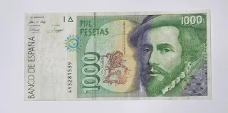 1000 Pesetas 1992 Serie 4Y52