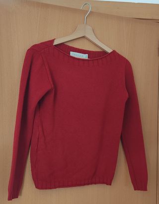 Jersey cuello barco. Talla 44. Trucco