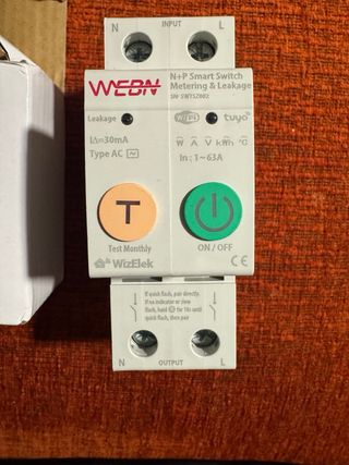 Interruptor WiFi Inteligente Tuya 63A