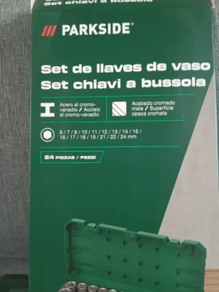 Juego de llaves Parkside carraca profesional