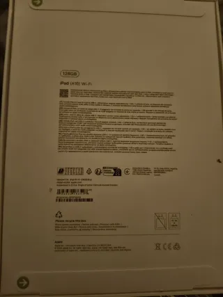 Tablet Apple iPad Blu/Rosso nuovo senza aprire A16 128gb