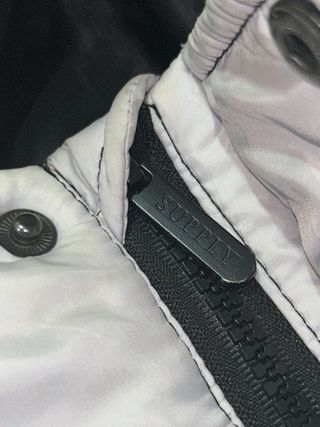 Parka Supply & Demand Degradado Negro/Gris Talla M