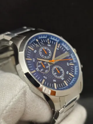 Reloj Armani Exchange Cronógrafo Azul Hombre