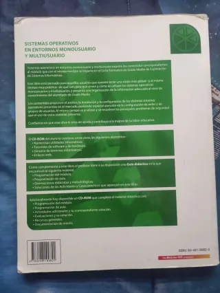 Sistemas operativos en entornos monousuario y mult