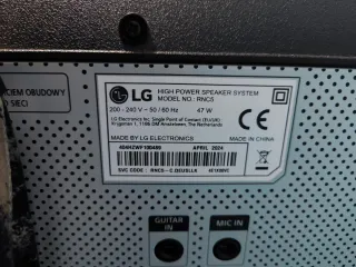 Altavoz LG XBOOM Negro Bluetooth