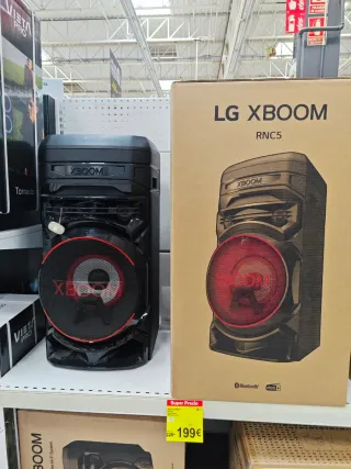 Altavoz LG XBOOM Negro Bluetooth