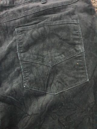 Pantalón MANGO Negro Talla 42 Elástico