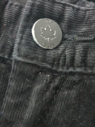 Pantalón MANGO Negro Talla 42 Elástico