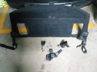 Bandeja y cinturones traseros Audi A6 C4/100