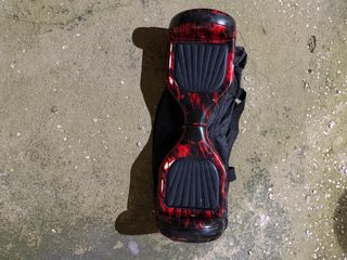 Hoverboard Eléctrico Rojo y Negro