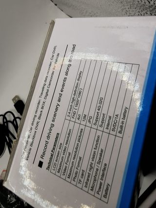 Cámara Coche Full HD 1080p DVR Nueva