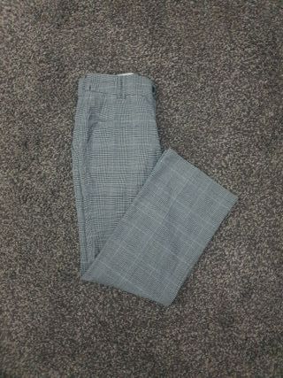 Pantalón MANGO Cuadros Príncipe de Gales T.40