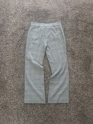 Pantalón MANGO Cuadros Príncipe de Gales T.40