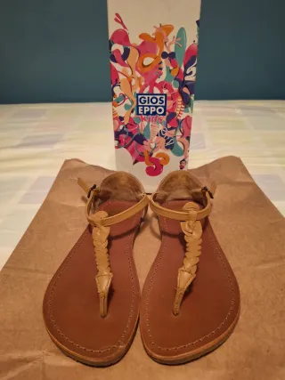 Sandalias Gioseppo Kids Beige/Marrón
