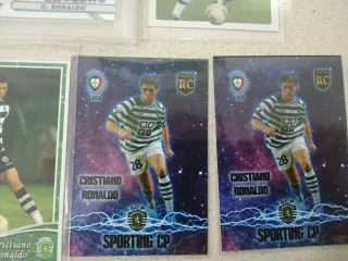 Cromos cristiano  Ronaldo Sporting Lisboa CR7