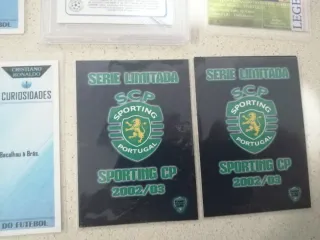 Cromos cristiano  Ronaldo Sporting Lisboa CR7