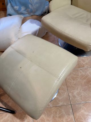 Sillón relax con reposapiés
