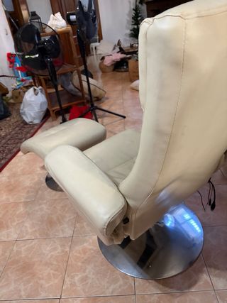 Sillón relax con reposapiés