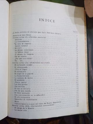 Obras Completas de D. Pedro A. De Alarcón.