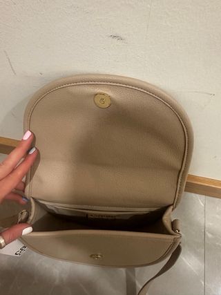 Bolsa tiracolo Cavalli Class bege