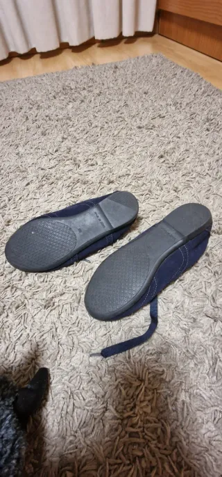 Zapatillas niño azul