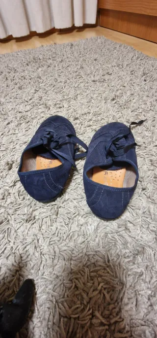 Zapatillas niño azul