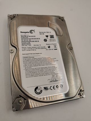 Disco Duro Seagate Barracuda 500GB SATA 3.5