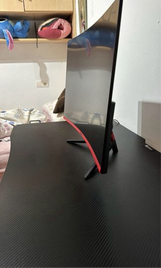 Monitor Curvo Keep Out 27 Negro/Rojo