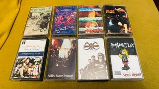 Cintas de cassette variadas. Héroes del silencio,