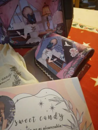 Bolso Mochila y Cartera Sweet Candy