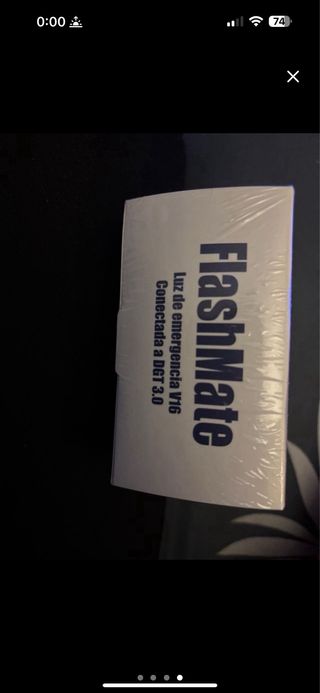 2 Balizas emergencia FlashMate V16 DGT 2x60€