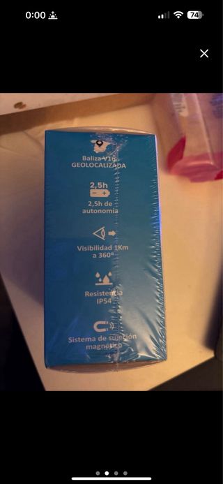 2 Balizas emergencia FlashMate V16 DGT 2x60€