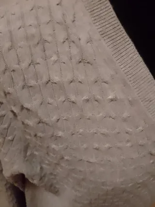 Jersey Tommy Hilfiger trenzado beige Talla L/XL