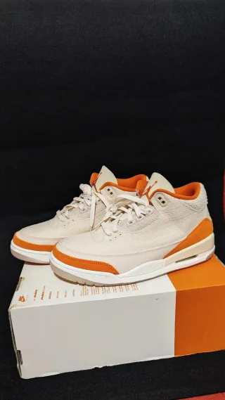 Air Jordan 3 Retro T WMNS Beige/Naranja