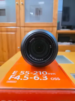 Objetivo Sony 55-210mm E-mount