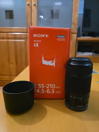 Objetivo Sony 55-210mm E-mount