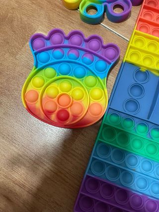 Lote Juguetes Pop It Arcoíris