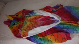 Pijama Unicornio Arcoíris Talla L (12-14 años)