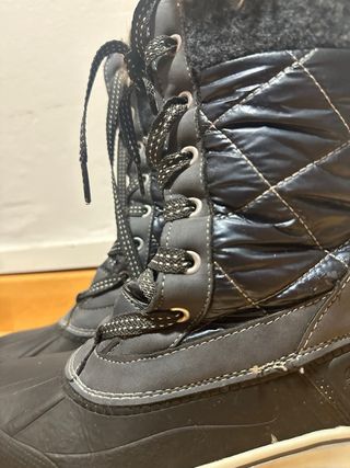 Botas de nieve impermeables con pelo