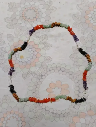 Collana pietre dure multicolor