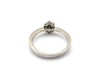 sortija oro 18k con piedra con diamante