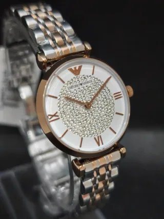 Reloj Emporio Armani AR1926 Mujer Bicolor Original