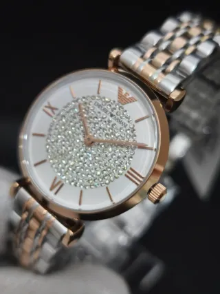 Reloj Emporio Armani AR1926 Mujer Bicolor Original