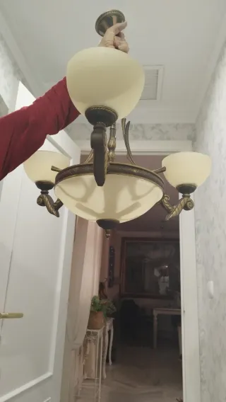 Lámpara de techo 3 brazos