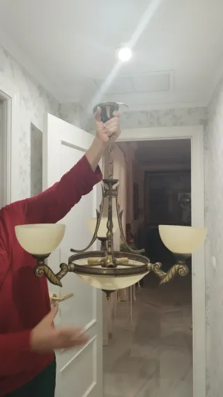 Lámpara de techo 3 brazos