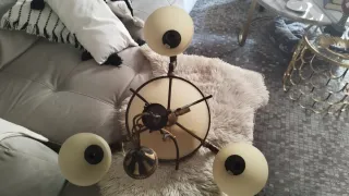 Lámpara de techo 3 brazos