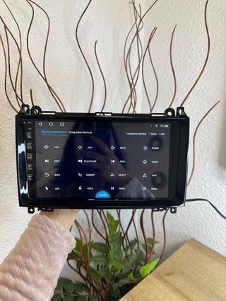 Pantalla radio de coche para mercedes benz