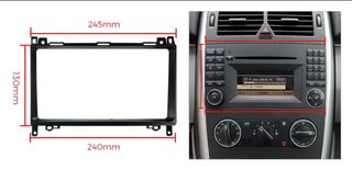 Pantalla radio de coche para mercedes benz