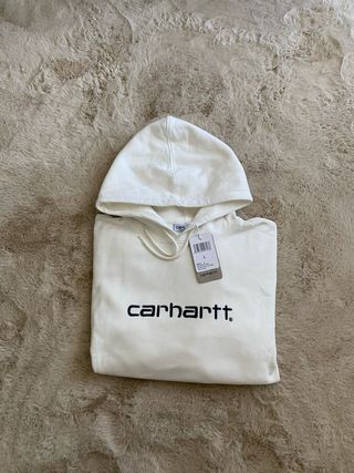 Hoodie Carhartt Branco Tamanho L