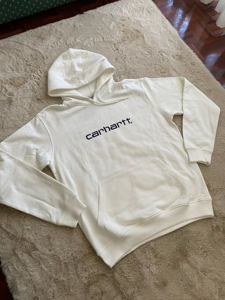 Hoodie Carhartt Branco Tamanho L